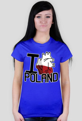 I Heart Poland | Kocham Polskę DAMSKA