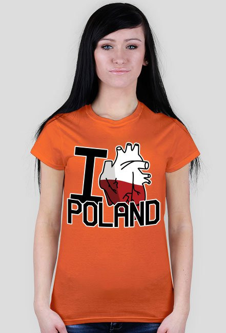 I Heart Poland | Kocham Polskę DAMSKA