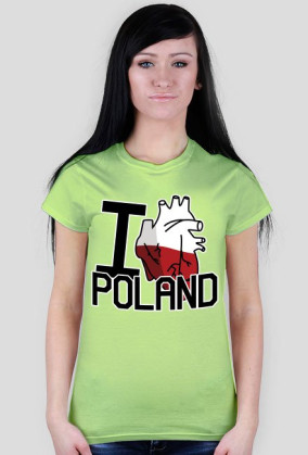 I Heart Poland | Kocham Polskę DAMSKA