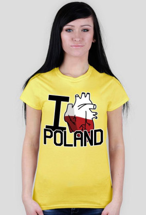 I Heart Poland | Kocham Polskę DAMSKA