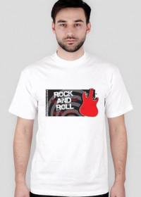 Koszulka ROCK Biała