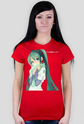 Koszulka fanki anime