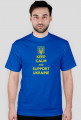 Koszulka - keep calm niebieska