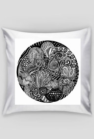 Poszewka z autorską grafiką