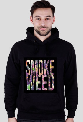 Smoke Weed Bluza z Kapturem