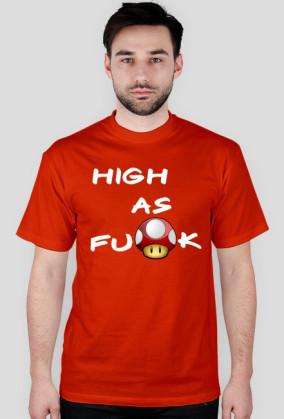 koszulka "High as fu*k"