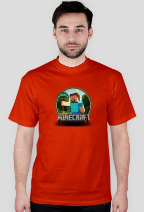 Logo Minecraft dla Chłopaka (podkoszulka)