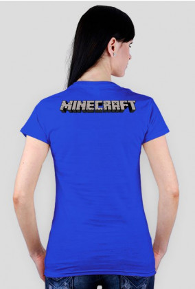 Logo Minecraft dla Dziewczyny (Podkoszulka)