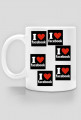 kubek i love fecebook