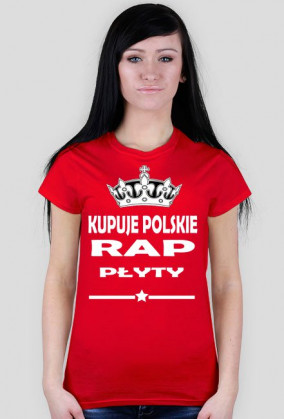 Koszulka 'Kupuje Polskie Rap Płyty'