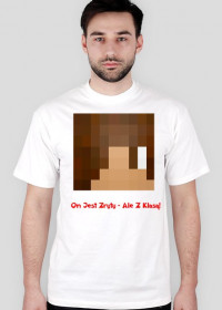 T-Shirt Z głąwą skina i logiem YouTube