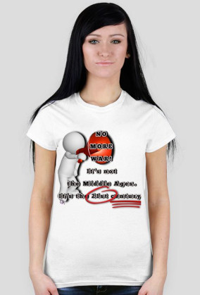 No More War - F T-shirt