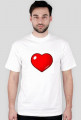 Koszulka Serce Biała
