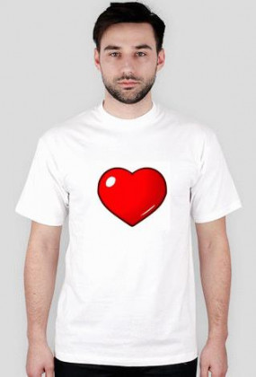 Koszulka Serce Biała