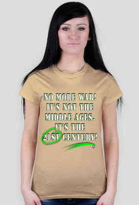 No More War - F T-shirt3