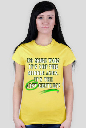 No More War - F T-shirt3