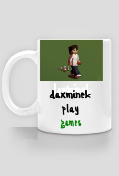 Kubek z uchwytem DaxminekPlayGames