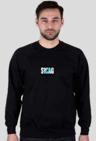 Bluza z nadrukiem "SWAG"
