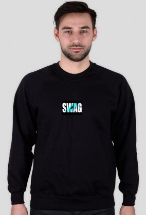 Bluza z nadrukiem "SWAG"