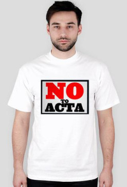 Koszulka No TO ACTA