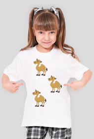 Koszulka w wielbłądy