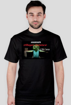 Koszulka "Minecraft VD z Clic'em" Męska