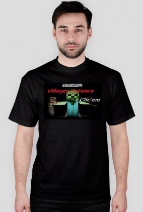 Koszulka "Minecraft VD z Clic'em" Męska