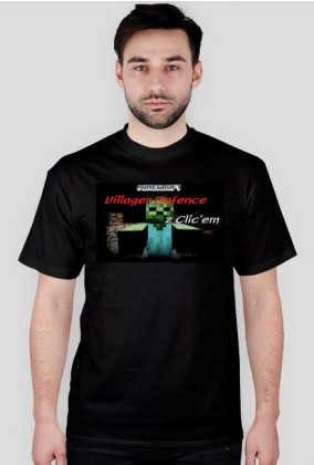 Koszulka "Minecraft VD z Clic'em" Męska