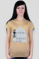 Panienka z dobrego domu - damski t-shirt