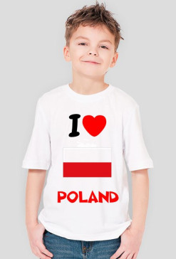 I Love Poland Dziecięca (Chłopięca)