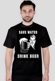 AlkoWear Save water dring beer koszulka