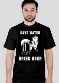 AlkoWear Save water dring beer koszulka