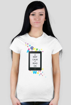 Keep calm and read on (wszystkie kolory)