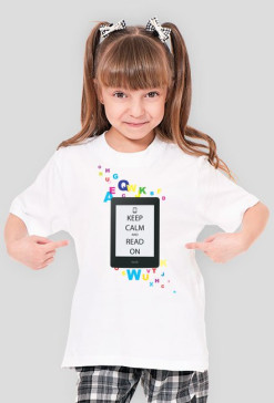 Keep calm and read on (wszystkie kolory)