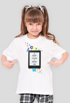 Keep calm and read on (wszystkie kolory)