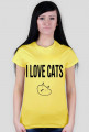 I love cats damska