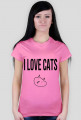 I love cats damska