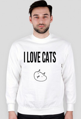 I love cats męska