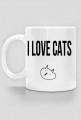 I love cats kubek