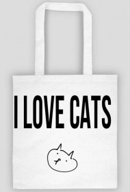 I love cats torba