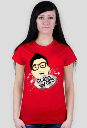 T-shirt (Damski) "CubeWars Boy"