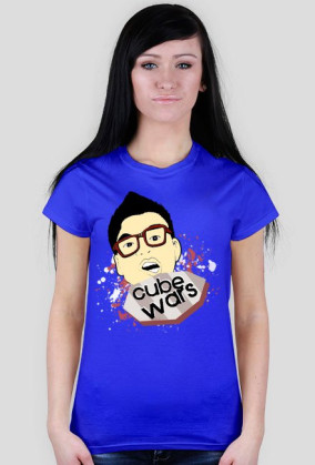 T-shirt (Damski) "CubeWars Boy"