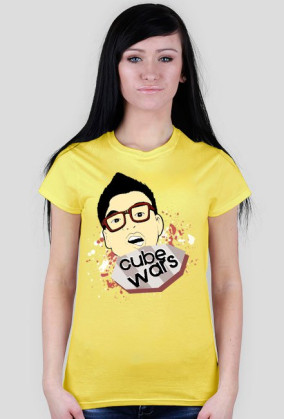 T-shirt (Damski) "CubeWars Boy"