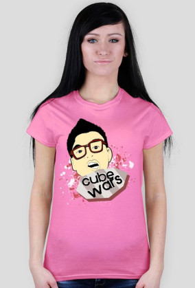 T-shirt (Damski) "CubeWars Boy"