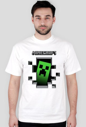 Minecraft creeper (minertom21) Męska