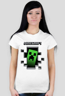 Minecraft creeper (minertom21) Damska