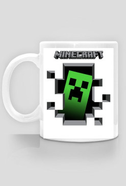 Kubeczek minecraft creeper (minertom21)
