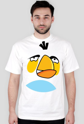Chubby White Angry Bird
