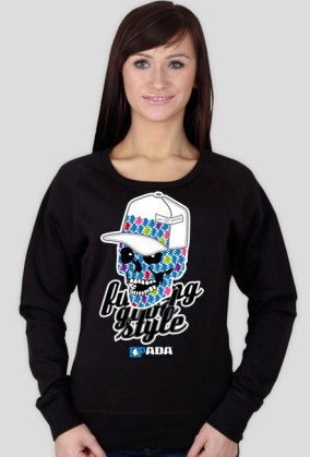 Bluza damska - Kolorowa czacha. Pada