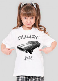Koszulka Camaro 1968 dziewczęca